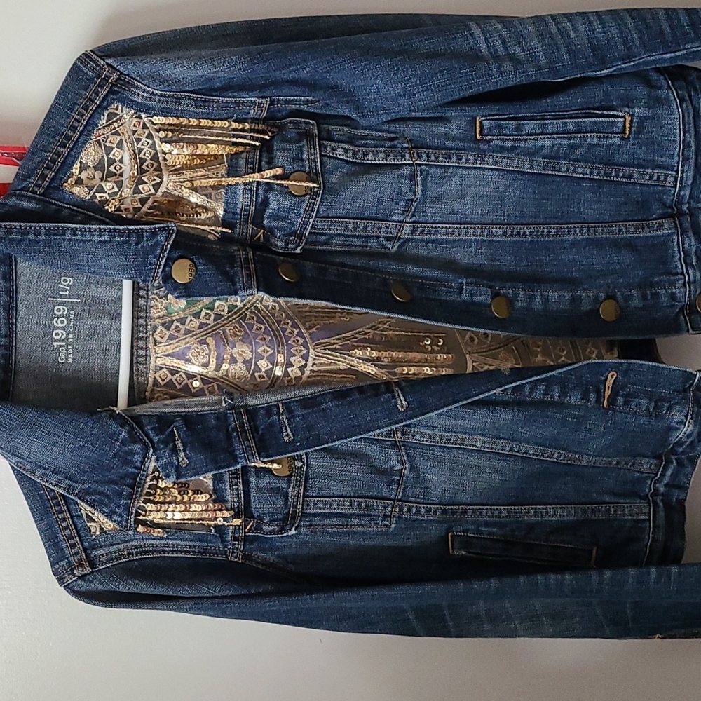 Custom Dragon denim jacket
